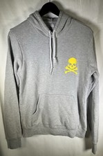 Usado, Moletom com capuz Soul Cycle Skull & Crossbones cinza pequeno comprar usado  Enviando para Brazil