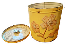 Vtg yellow canister for sale  Baltic