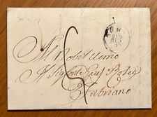 Antica lettera conte usato  Milano