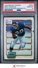 Pro Set Power Update 1993 #PP51 Mike Michael Strahan RC HOF PSA 10 F4225205-620 segunda mano  Embacar hacia Argentina