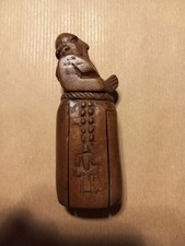 Tabatiere bois sculpté d'occasion  Sées
