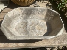 Vintage galvanised tray for sale  MAIDENHEAD