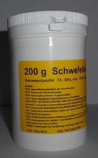 200 schwefelleber kaliumpolysu gebraucht kaufen  Dortmund