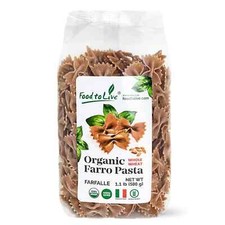 Massa Farro Farfalle orgânica – Massa gravata borboleta italiana de trigo integral e não transgênica comprar usado  Enviando para Brazil