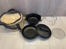 Forno de ferro fundido Snow Peak conjunto 24 em preto [estado VG] limitado do Japão comprar usado  Enviando para Brazil