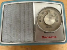 Vintage dansette transister for sale  LONDON