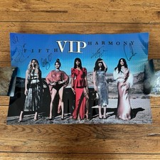 Pôster autografado assinado VIP Fifth Harmony comprar usado  Enviando para Brazil