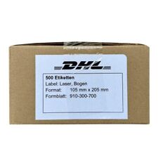 Riginal dhl versandetiketten gebraucht kaufen  March