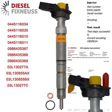 Injetor VW T5 Transporter 0445116034 0445116035 0986435369 2.0Tdi sem núcleo comprar usado  Enviando para Brazil