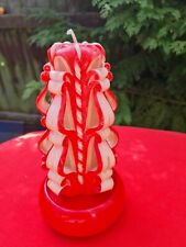 Hand carved candle for sale  WIRRAL