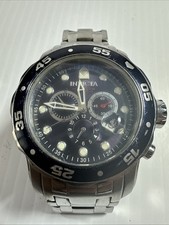 Invicta Pro Diver relógio masculino cronógrafo Tritnite aço inoxidável modelo 0070 comprar usado  Enviando para Brazil