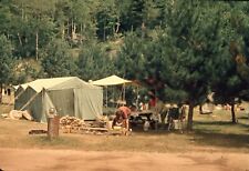 Barracas de acampamento retrô década de 1960 carros pessoas montando acampamento #3 vintage 35mm corrediça comprar usado  Enviando para Brazil