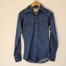 Wrangler denim western for sale  LONDON