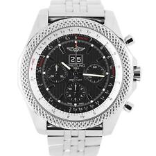 Caixa de relógio Breitling Bentley 6.75 cronógrafo PAPÉIS aço preto 49mm A44364 comprar usado  Enviando para Brazil