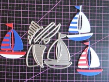 Stanzschablonen segelboot mari gebraucht kaufen  Ladelund
