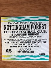 Chelsea nottingham forest for sale  EXETER