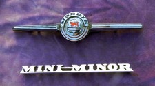 morris mini badge for sale  LEWES