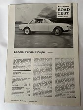 Lancia fulvia coupe for sale  Carbondale