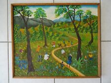 Tableau haïtien art d'occasion  France