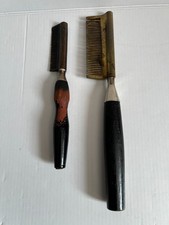 Iron combs wooden for sale  ENFIELD