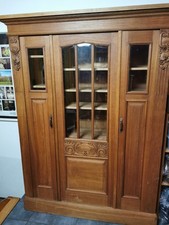 Vintage bücherschrank eiche gebraucht kaufen  Dresden