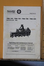 Vintage tonutti rototiller for sale  Rainsville