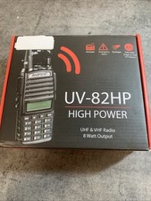 Rádio amador compacto de alta potência VHF/UHF banda dupla e acessórios (novo em folha) comprar usado  Enviando para Brazil