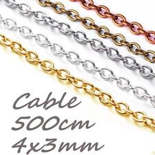 Cable chain 4x3mm for sale  WIDNES