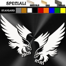 Coppia adesivi sticker usato  Bari Sardo