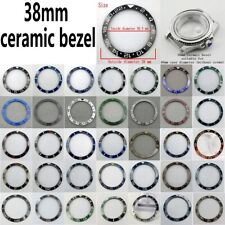 Relógio Miuksi 38mm preto azul verde cerâmica moldura inserção ajuste 40mm SUB OMG YM comprar usado  Enviando para Brazil