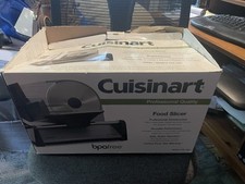 Fatiador elétrico de alimentos Cuisinart 130 watts aço inoxidável modelo CFS-155C comprar usado  Enviando para Brazil