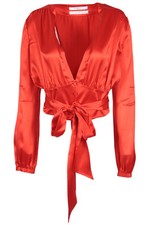 Givenchy red silk for sale  LONDON