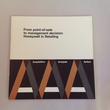 Usado, Folheto de vendas antigo Honeywell processamento eletrônico de dados ponto de venda de varejo comprar usado Usado, Folheto de vendas antigo Honeywell processamento eletrônico de dados ponto de venda de varejo comprar usado  Enviando para Brazil