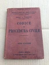 Manuale hoepli codice usato  Trieste