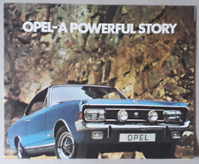 Opel range brochure for sale Opel range brochure for sale  BOURNE