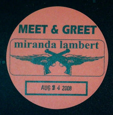 Miranda lambert meet for sale  Minneapolis