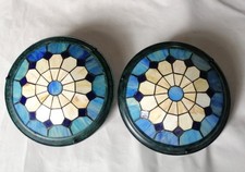 Pair vtg tiffany for sale  ABERGELE