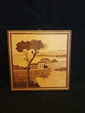 Wooden inlay picture for sale  Citrus Heights