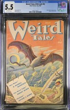Weird Tales Pulp 254 (V42 #5) CGC 5.5 Classic Matt Fox capa julho 1950 BARATO!!!! comprar usado  Enviando para Brazil