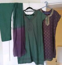 Piece purple green for sale  EDGWARE