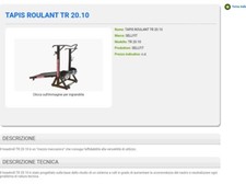 Tapis roulant magnetico usato  Ardea