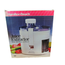 Extrator de suco Hamilton Beach branco 395W caixa aberta comprar usado  Enviando para Brazil