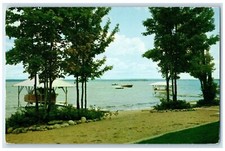 1962 View Higgins Hut Gazebo Campo Exterior Praia Lago Michigan Cartão Postal Vintage comprar usado 1962 View Higgins Hut Gazebo Campo Exterior Praia Lago Michigan Cartão Postal Vintage comprar usado  Enviando para Brazil