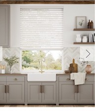 Blinds2go white faux for sale  PETERBOROUGH
