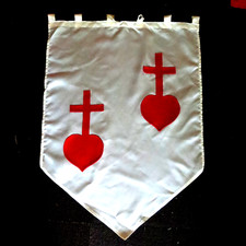 Banner heart cross for sale  Clinton