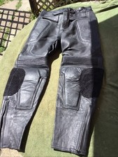 Leather bike trousers for sale  FARNHAM