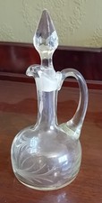 Vintage glass vinegar for sale  OLDHAM