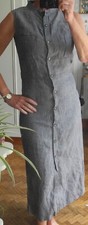 Robe longue lin d'occasion  Rouxmesnil-Bouteilles