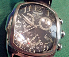 INVICTA DRAGON LUPAH MODEL 2098 SZWAJCARSKI KWARCOWY CHRONOGRAF SKÓRZANY PASEK (JAK JEST) na sprzedaż  Wysyłka do Poland