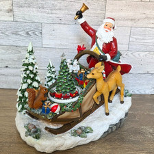 Santa sleigh animated for sale  Shipping to Ireland